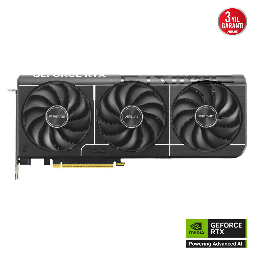 ASUS PRIME-RTX5070-O12G, 12Gb, 192Bit, GDDR7, 1xHDMI, 3xDP GAMING Ekran Kartı - Asus - görsel 2