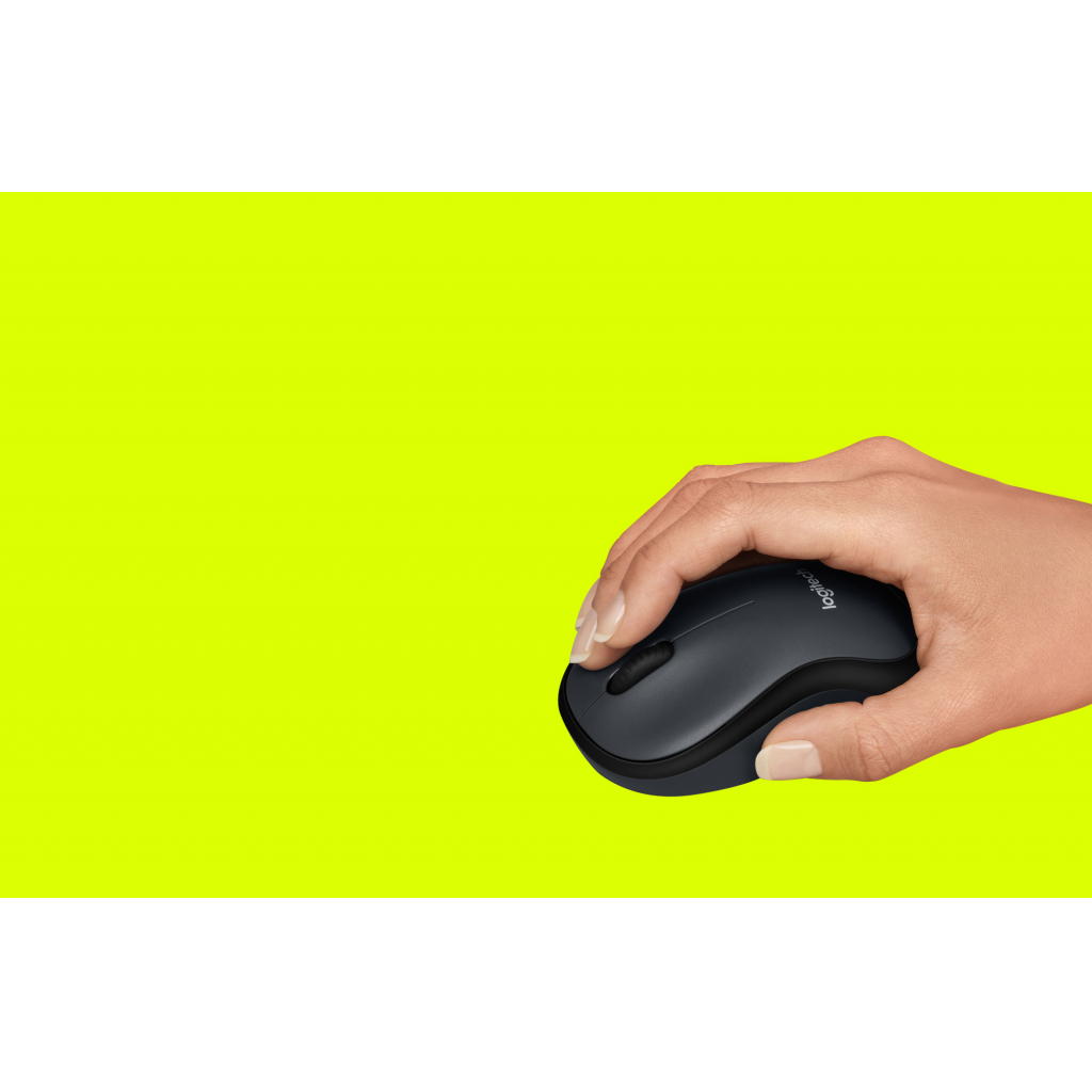 LOGITECH M220 Nano Alıcılı Kablosuz siyah Sessiz Mouse - LOGITECH - görsel 4