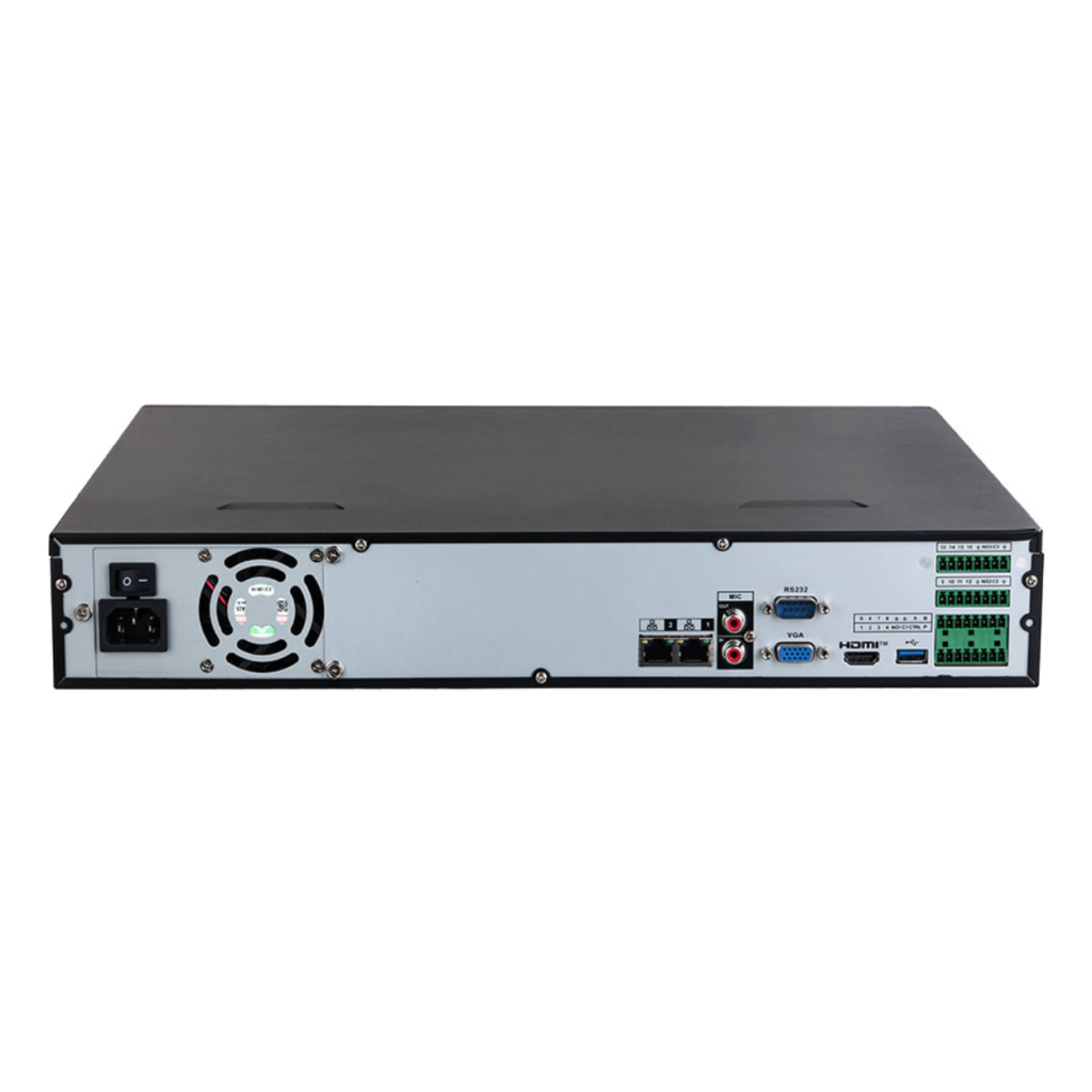 DAHUA  NVR4432-EI, 32Kanal, 16Mpix, H265+, 4 HDD Desteği, 1080P Kayıt, 256Mbps Bant Genişliği, 2 Port GigaBit Lan, NVR - Dahua - görsel 2