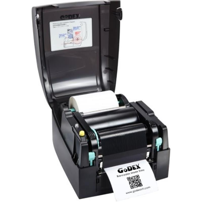 GODEX EZ-1105 PLUS 203DPI TERMAL TRANSFER USB+ETHERNET BARKOD YAZICI (RİBONLU KULLANIM) - Godex - görsel 2