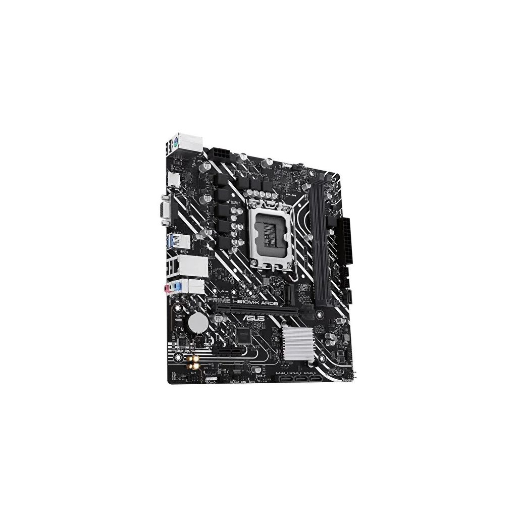 ASUS PRIME H610M-K ARGB H610 DDR5 Vga GLan mATX HD US32 M2 1700p Anakart - ASUS - görsel 4