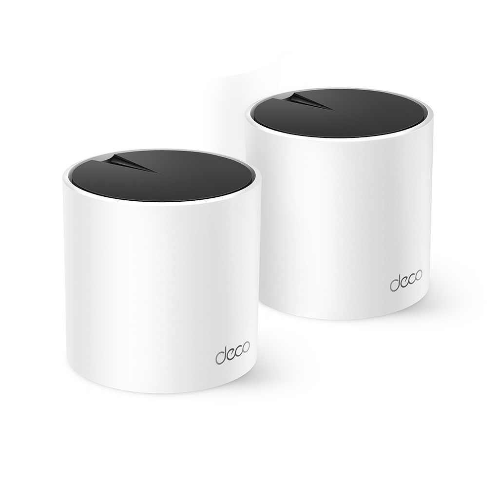 TP-LINK DECO-X55, AX3000, İkili Mesh, 3000Mbps Dual Band, WiFi6, 3Port Gigabit Lan, 420m2 Çekim Alanı, Router, Geniş Alan İnternet Ağı Sağlayıcısı - Tp-Link