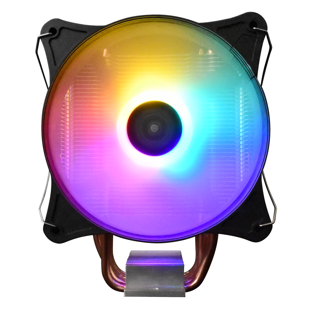 GAMDIAS BOREAS E1-410 Lite, ARGB, 120mm, CPU  Kule Tipi Hava Soğutma, Doğrudan Temas Teknolojisine Sahip 4 adet Gelişmiş Bakır Isı Borusu (AMD AM4 ve INTEL Tüm işlemciler ile uyumlu) - Gamdias - görsel 2