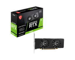 MSI RTX3050 6GB GDDR6 96BIT DP/2xHDMI (GEFORCE RTX 3050 LP E 6G OC) - MSI