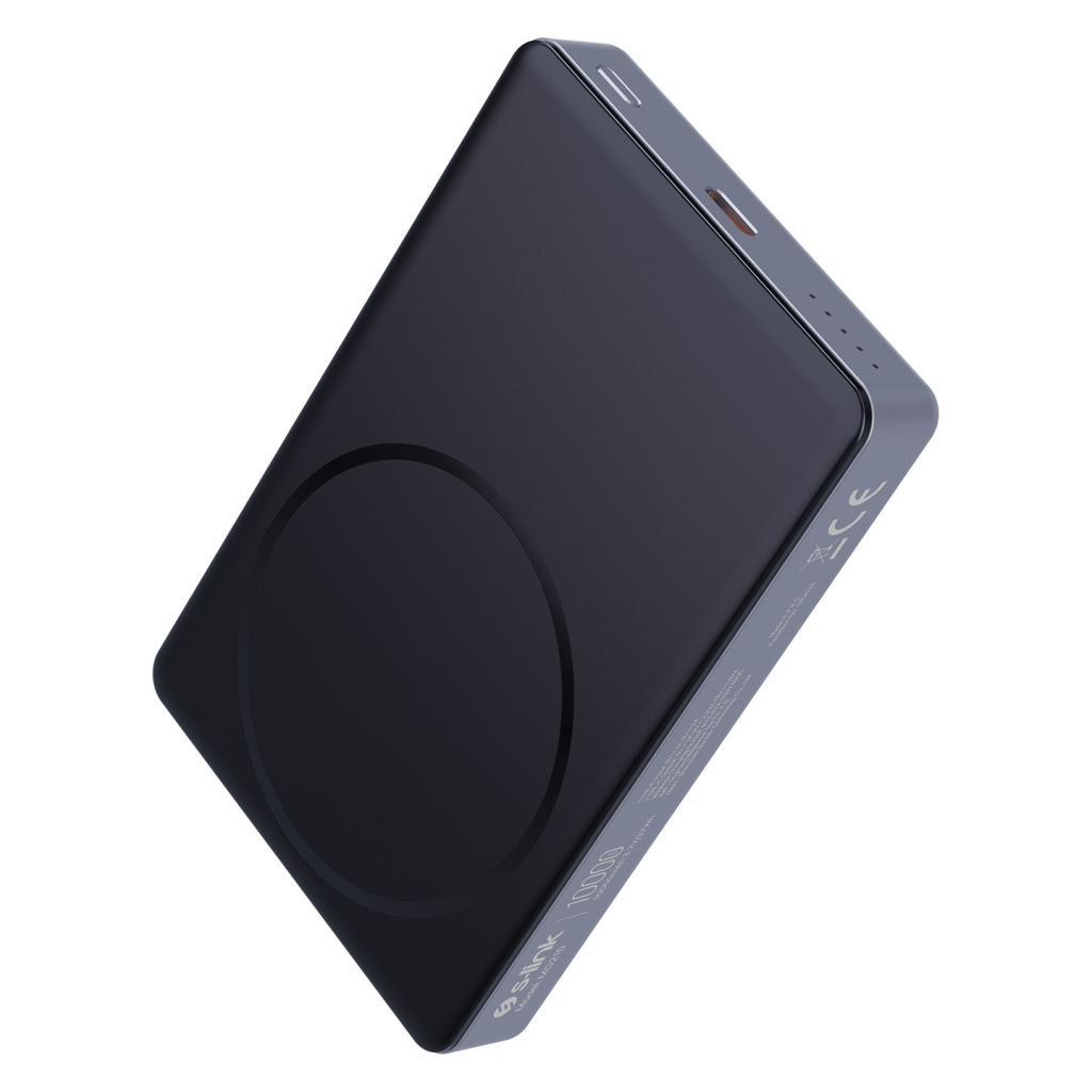S-LINK MG210, Magsafe, Gri, 10.000mAh, 1xType-C, 4 LED Göstergeli, PowerBank - S-Link - görsel 3