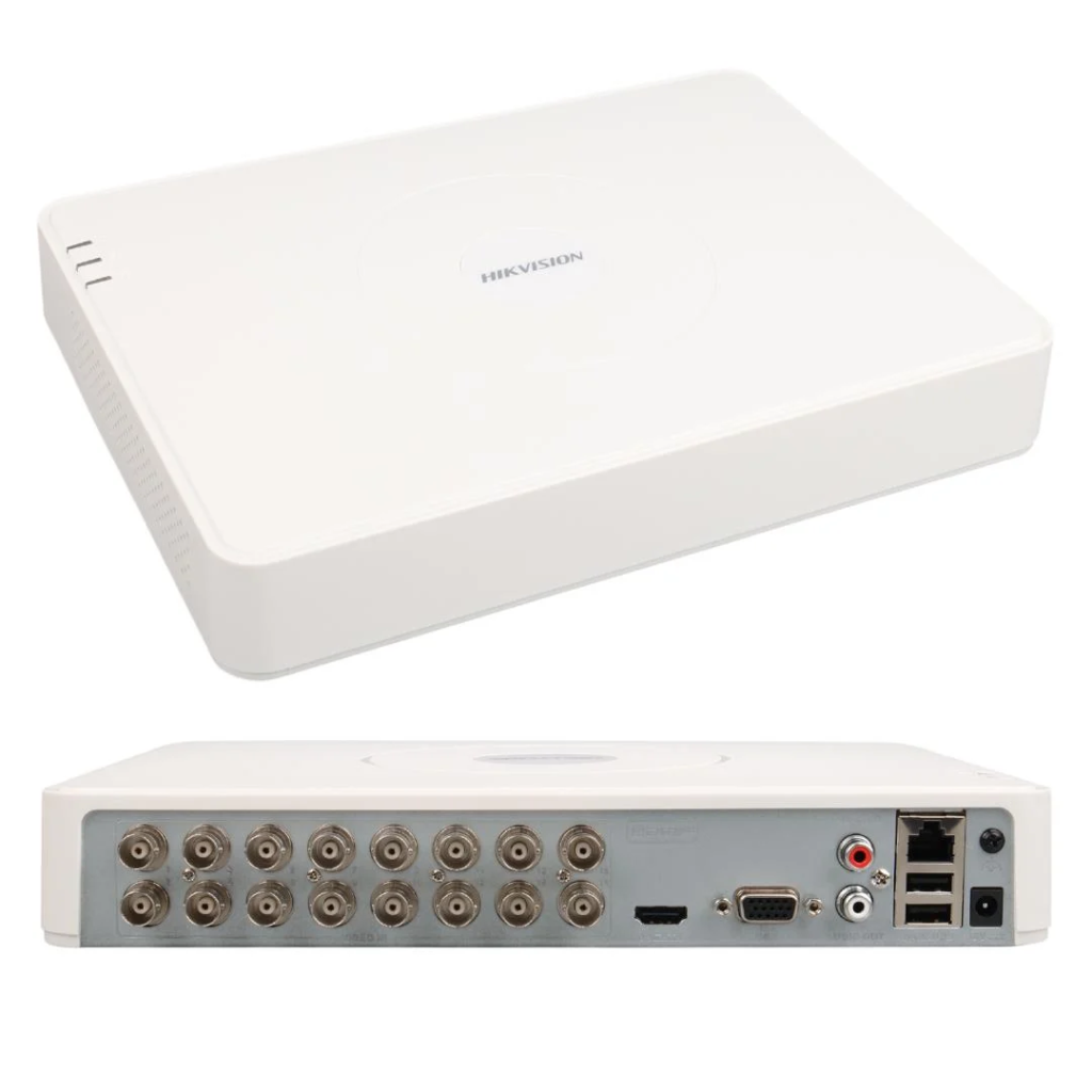 HIKVISION DS-7116HGHI-M1, 16Kanal, 2Mpix, H265 Pro+, 1 HDD Desteği, 5in1 DVR Cihazı - Hikvision