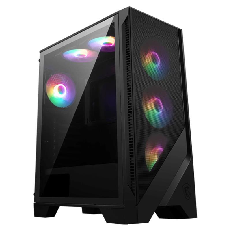 MSI MAG FORGE 120A B65 TEMPERLİ CAM 6X120MM AUTO RGB FAN 650W BRONZ ATX GAMING KASA - Msi - görsel 2