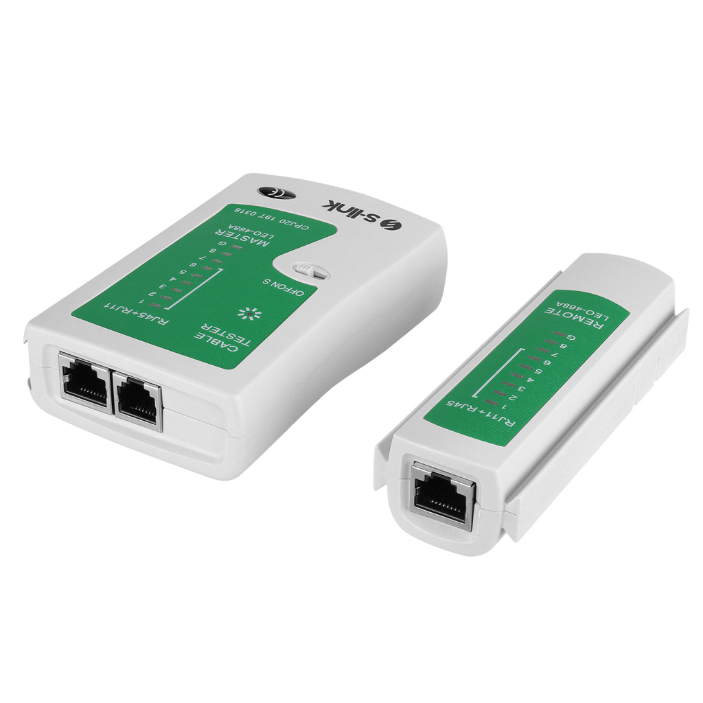 S-LINK SL-468, RJ45 ve RJ11 Tester, Kablo Test Cihazı - S-Link - görsel 2