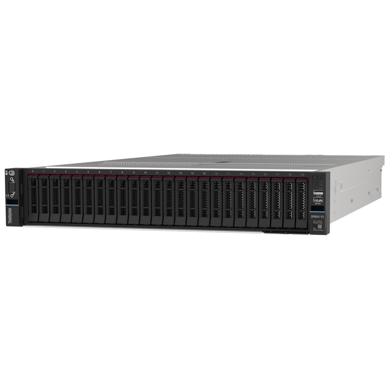 LENOVO THINKSYSTEM SR650 7D761010EA V3 1XINTEL XEON GOLD 6526Y 64GB 8X2.5" 1X1100W 3 YIL YERİNDE GARANTİ - Lenovo