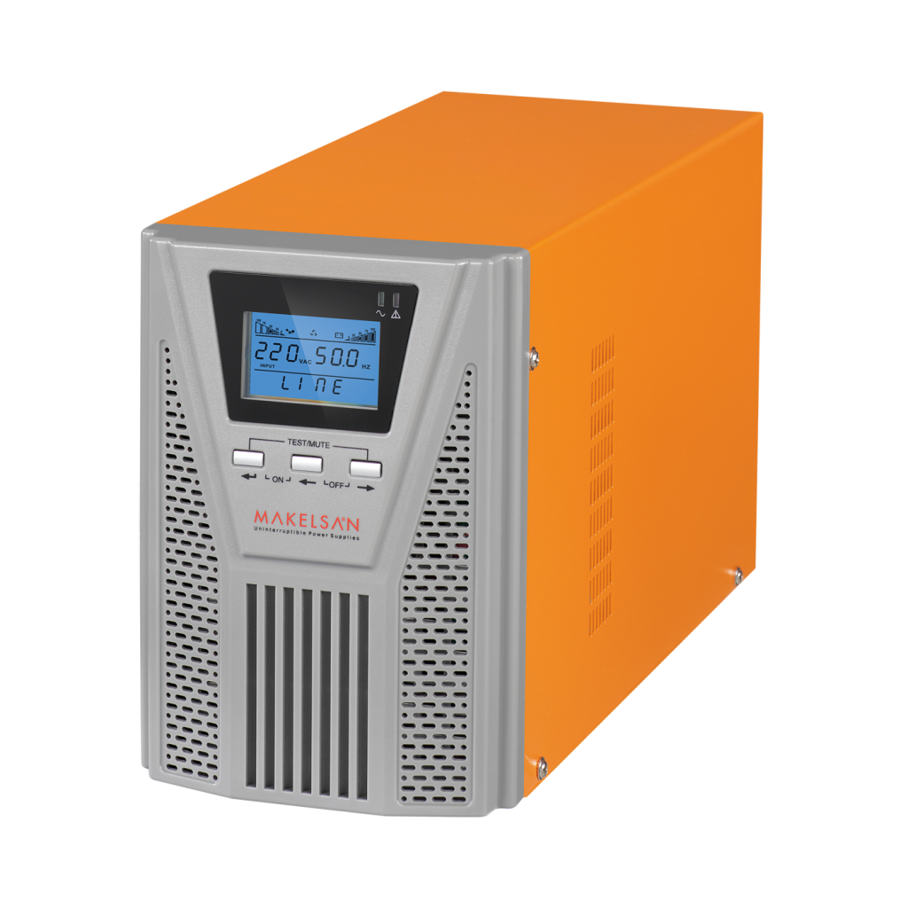 MAKELSAN Powerpack SE 1 KVA Online UPS(2x7A Akü) - Makelsan - görsel 3