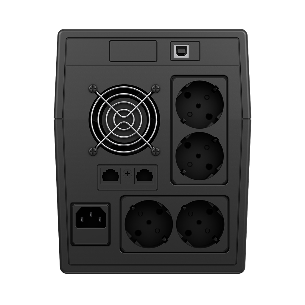 TESCOM LEOAP 2000VA Line Interactive UPS (900020315) (2x9A Akü) - Tescom - görsel 4