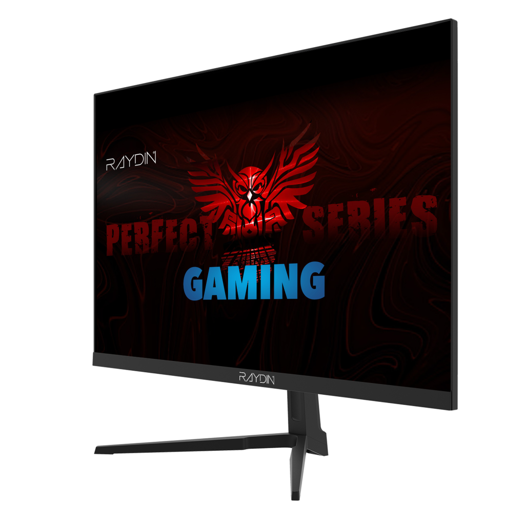 RAYDIN EC27DFI-240HZ, 27", 1ms, 240Hz, Full HD, 350 nits, HDMI, DP, IPS LED, Flat, Frameless, FreeSync Gaming Monitör - RAYDIN - görsel 3