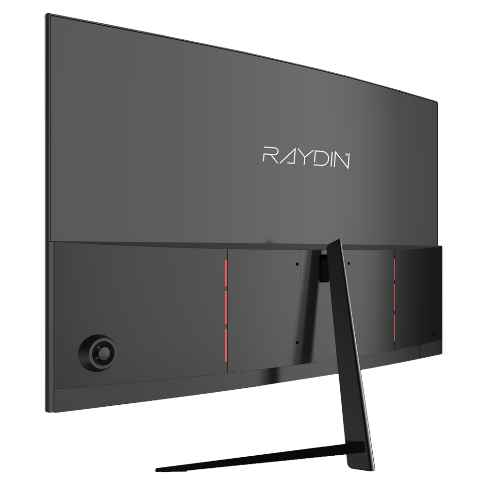 RAYDIN MM24RFA-200HZ, 23.6", 1ms, 200Hz, Full HD, 300 nits, HDMI, DP, Hoparlör, VA LED, R1650 Curved, Frameless, FreeSync Gaming Monitör - RAYDIN - görsel 4