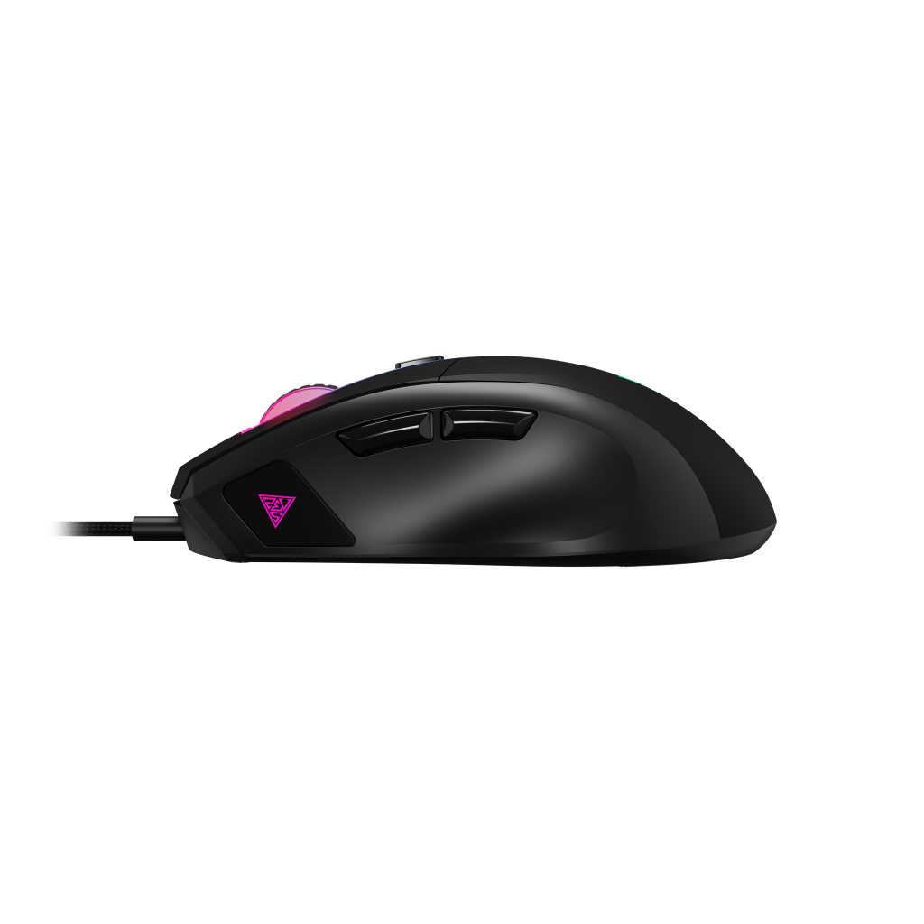 GAMDIAS ZEUS M5, RGB Aydınlatma, USB Kablolu,  7 Programlanabilir Buton, Gaming Mouse, 12.800 DPI, Siyah - Gamdias - görsel 3