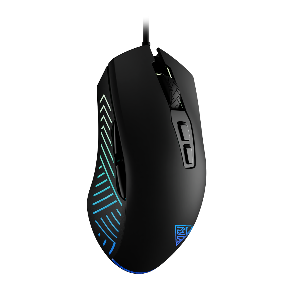 GAMDIAS ZEUS E4, RGB Aydınlatma, USB Kablolu,  7 Programlanabilir Buton, Gaming Mouse, 7.200 DPI, Siyah - Gamdias - görsel 2