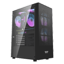 AIGO A290 USB3.0 3x12CM FAN TEMPERLI CAM SIYAH ATX KASA - AIGO
