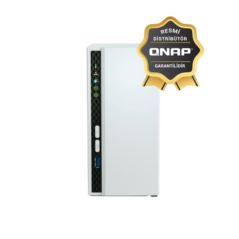 QNAP TS-133 2GB 1x3.5" Disk Yuvalı NAS Server - QNAP - görsel 3