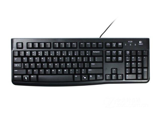 LOGITECH K120 Q Türkçe USB Standart Siyah Klavye - LOGITECH