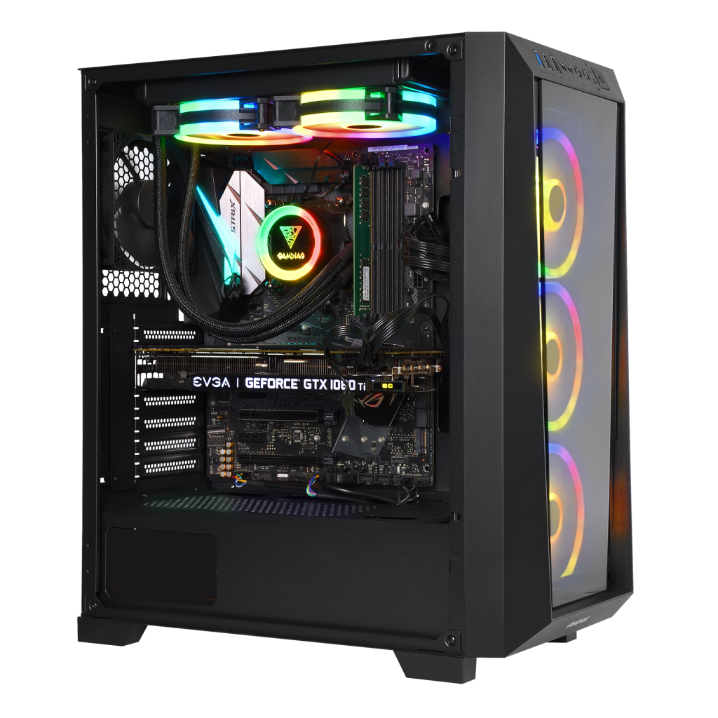 PANTHERA-02B, AMD RYZEN 5 5600, 16Gb DDR4 Ram, 500Gb NVMe SSD, 8Gb GDDR6 RX 5500 Ekran Kartı, 1600W Kasa, Free Dos OEM PAKET - Powered By AMD - görsel 4
