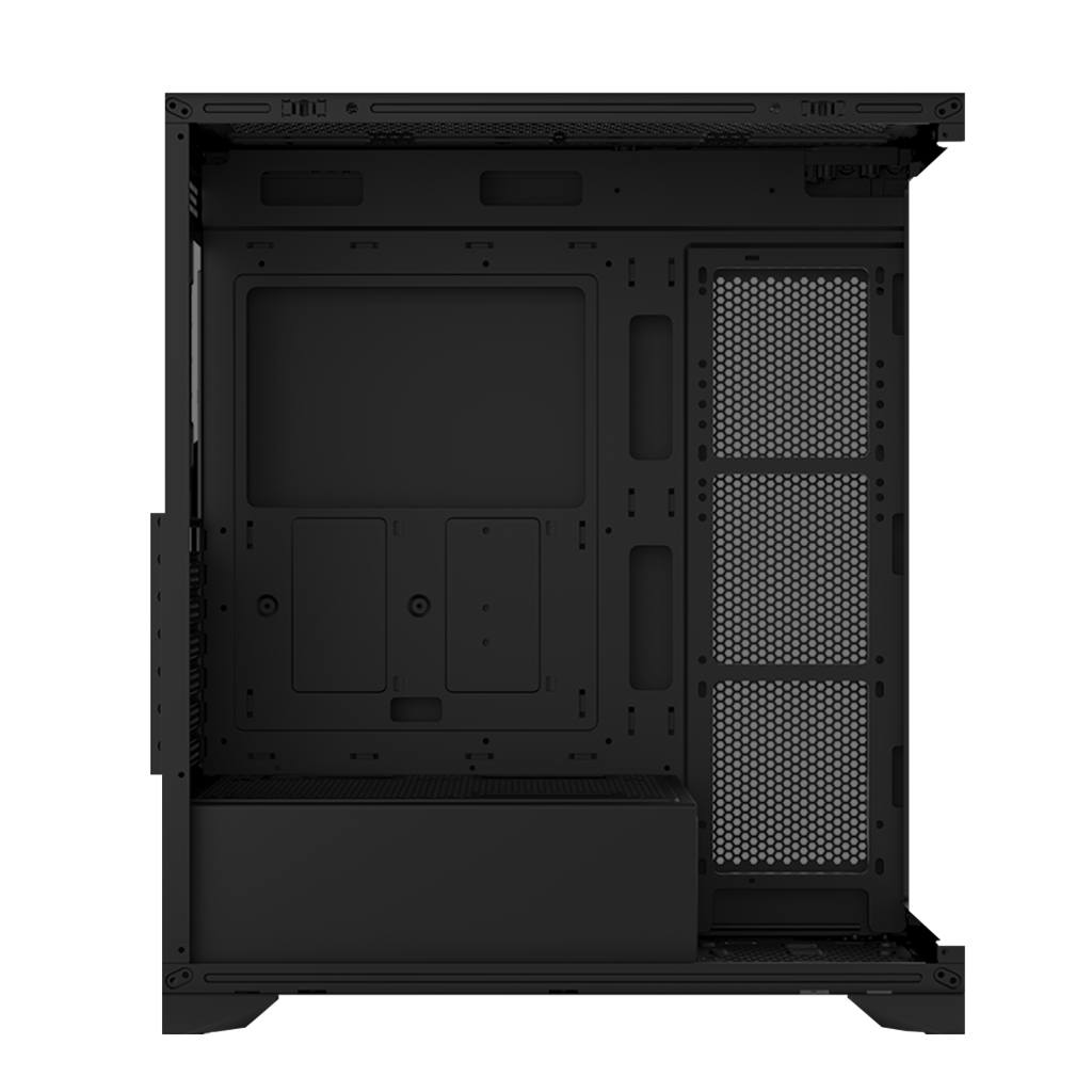 VENTO VG4202FLA, 850W, 80 Plus Siyah,  Temperli Cam, RGB, Mesh, ATX, Akvaryum Tipi, GAMING KASA - Vento - görsel 4