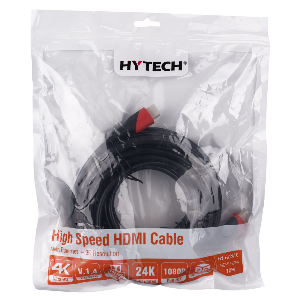 HYTECH HY-HDM10, Full HD, HDMI v1,40, Kablo 10mt - Hytech - görsel 3
