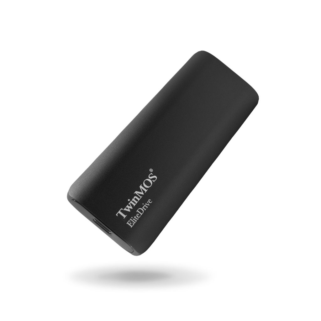 TWINMOS PSSDGGBMED32 EliteDrive Mini 1TB USB 3.2 Gen 2 Type-C Led Işıklı Koyu Gri Taşınabilir SSD Harddisk - TWINMOS - görsel 3
