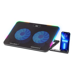 CLASSONE MILA M2 R-TYPE 2xFAN 2xUSB 13"-17" RGB NOTEBOOK SOGUTUCU STAND - CLASSONE