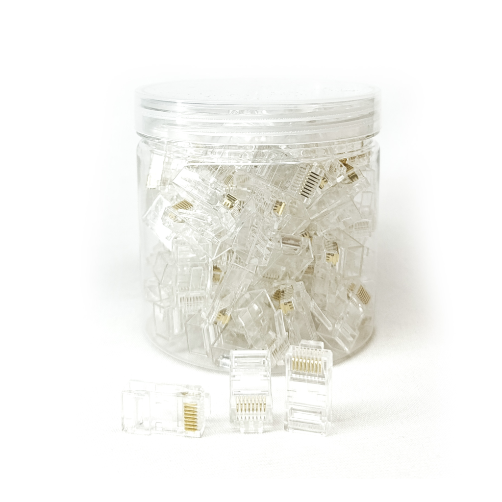 PowerGate PG-J02, RJ45, Yeni Nesil UTP JAC,  CAT6, (100lü KUTU) - PowerGate - görsel 2