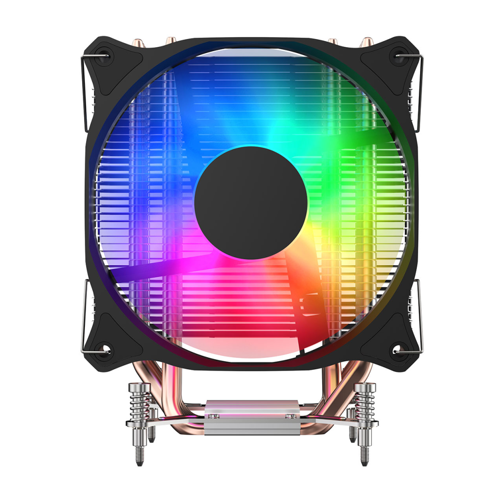 FSP NC5, ARGB, 120mm, CPU, Kule Tipi Hava Soğutma, Sessiz Çalışma, Doğrudan Temas Tasarımlı 6 adet Bakır Isı Borusu, (AMD AM4-AM5 ve INTEL Tüm işlemciler ile uyumlu) - Fsp - görsel 2