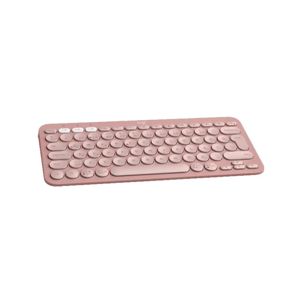 LOGITECH K380S, Pebble Keys 2,  Rose, 920-011861, Bluetooth, Türkçe, Q, Multimedya, Mini Klavye - Logitech - görsel 3