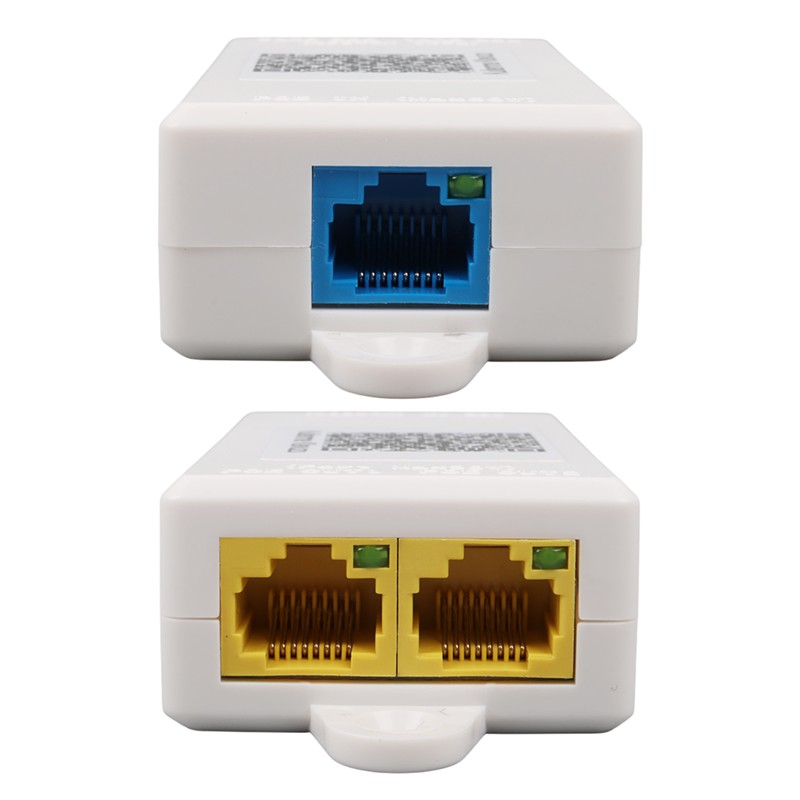 URANIUM POE-RP12 1 PORT POE GİRİŞ BESLEME+ 2 PORT POE ÇIKIŞ 10/100 PLASTİK KASA POE REPEATER - Uranium - görsel 2