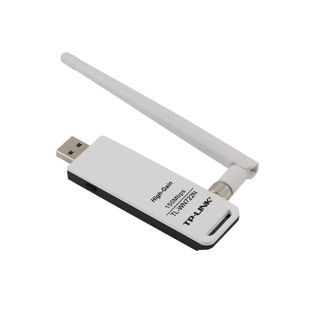 TP-LINK TL-WN722N, 150Mbp, 2.4Ghz, 4dBi Anten, USB2.0, WIRELESS ETHERNET - Tp-Link - görsel 5
