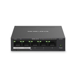 TP-LINK MERCUSYS MS105GP 5 PORT 10/100/1000 4 PORT 65W POE YONETILEMEZ SWITCH - TP-LINK