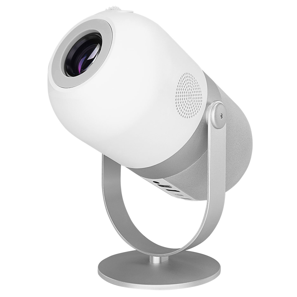 EVEREST PJ09, Beyaz, 4500 Lümen, 1280X720, 1xType-C, 1xHDMI, 1xUSB, WiFi, Bluetooth, 50.000 Saat Led Ömrü, 3W Speaker, Android 9.0, FULL HD Projeksiyon Cihazı - Everest