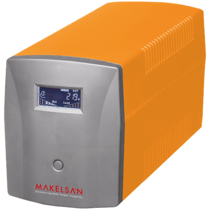 MAKELSAN LION 1500VA 1F/1F (2X9AH) 5/10DK LINE INTERAKTIF UPS - Makelsan