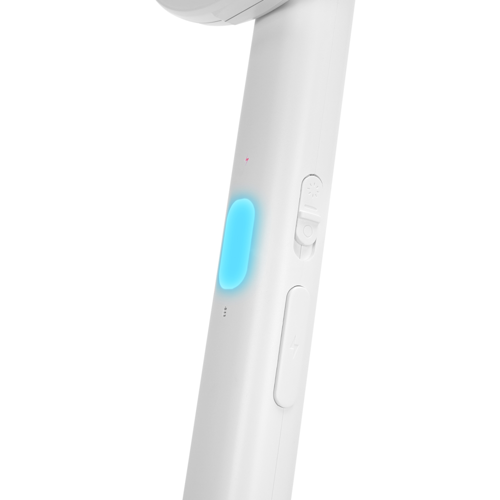 ASONIC AS-A26, Beyaz, 3000V, Raket Tipi, UV Mor Işıklı, 1200mAh, Bataryalı, Şarj Edilebilir, Katlanabilir, Sinek Öldürücü - Asonic - görsel 4