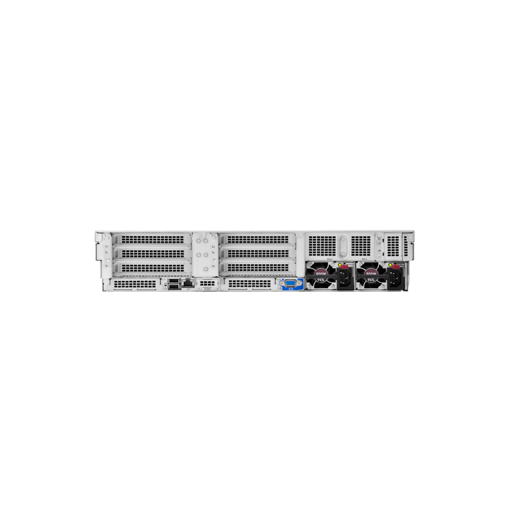 HP P71674-425, DL380, GEN11, Intel Xeon Silver 4510, 2x32Gb DDR5 RDIMM Ram, 2x960Gb SSD Disk, MR408i-o NC 8SFF, 2x1000W Power, 2U RACK, SERVER - Hp - görsel 4