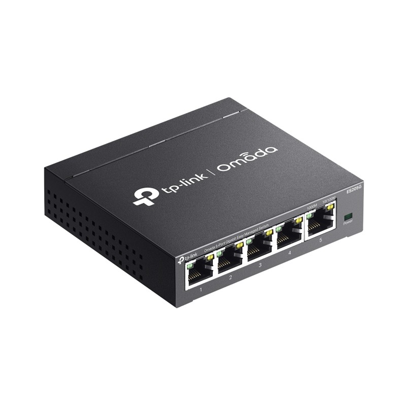 TP-LINK OMADA ES205G 5 PORT GIGABIT YONETİLEBİLİR METAL KASA SWITCH - Tp-Link - görsel 2
