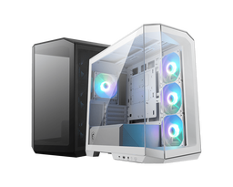 MSI MAG PANO M100R PZ TEMPERLİ CAM 3X120MM 1X120MM ARGB FAN MATX BEYAZ - MSI
