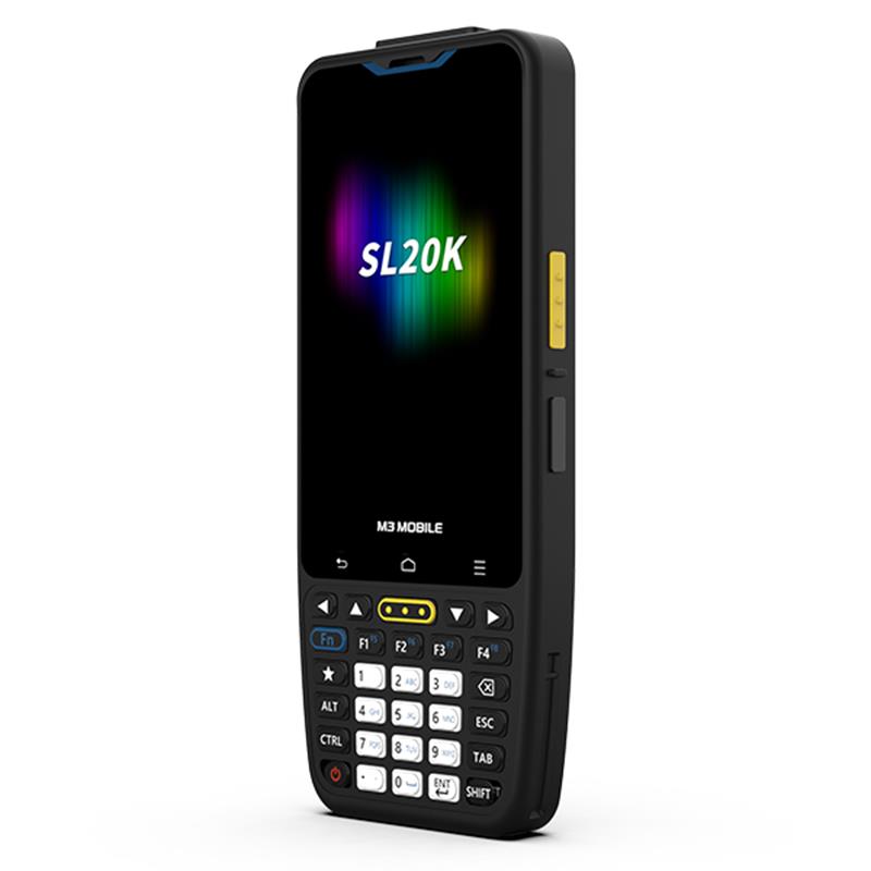 M3 MOBILE SL20K X/W 2D KAREKOD ANDR.13 4GB/64GB 13MP WIFI+BLUET. 4" TUŞLU EKRAN EL TERMİNALİ (KILIF+E.KORUYUCU) - M3 Mobile - görsel 2