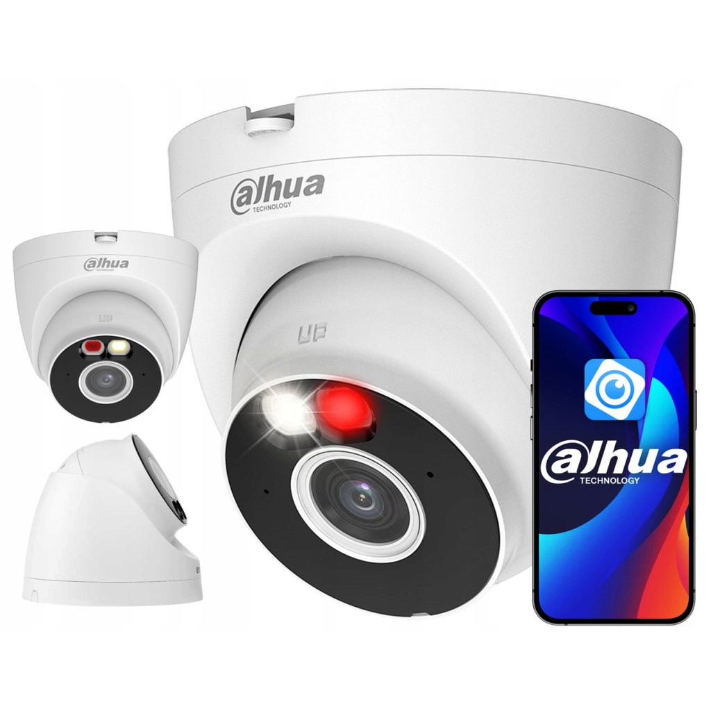 DAHUA IPC-HDW1539DA-SW-PV, 5Mpix, 2,8mm Lens H265, Dual Smart Light, IP66, Wifi, Dahili Mikrofon, Dome IP Kamera - Dahua - görsel 4