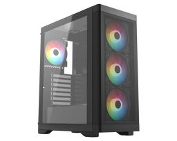 FRISBY FC-9480G 600W 80+ BRONZE USB3.0 4x12CM RGB FAN SIYAH ATX KASA - FRISBY
