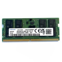 32 GB DDR5 5600MHz SAMSUNG 1.1V SODIMM KUTUSUZ (M425R4GA3BB0-CWM) - SAMSUNG