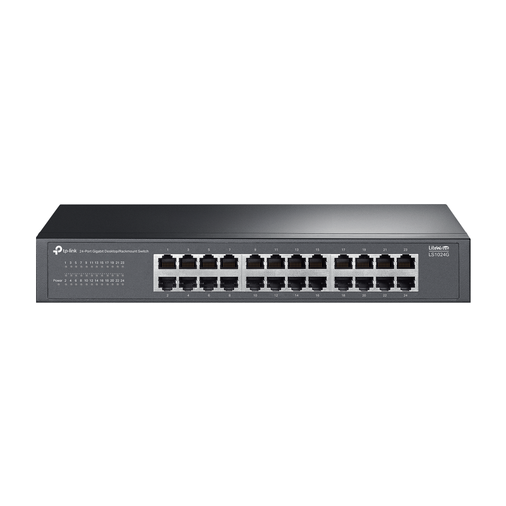 TP-LINK LS1024G 24 Port Gbit Rackmount Yönetilemez Çelik Kasa Switch - TP-LINK - görsel 2