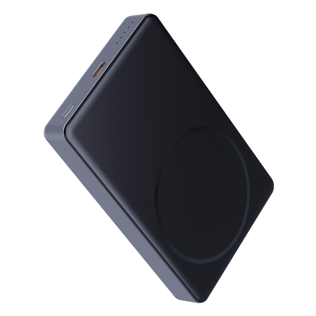 S-LINK MG210, Magsafe, Gri, 10.000mAh, 1xType-C, 4 LED Göstergeli, PowerBank - S-Link - görsel 4