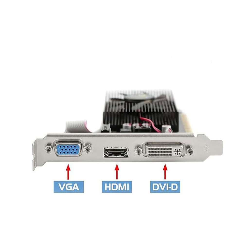 PELADN Nvidia GT 730, 4Gb, GDDR3, 64Bit, 1xD-Sub, 1xDVI, 1xHDMI Ekran Kartı - Peladn - görsel 4
