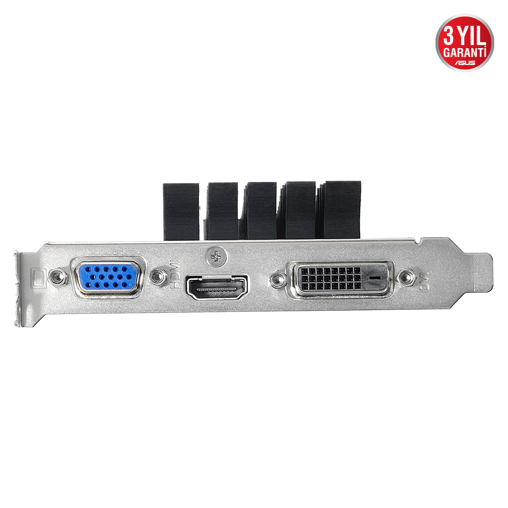 ASUS GT710-SL-2GD5-BRK-EVO 2GB Geforce GT710 GDDR5 64bit HDMI DVI VGA 16x Ekran Kartı - ASUS - görsel 5