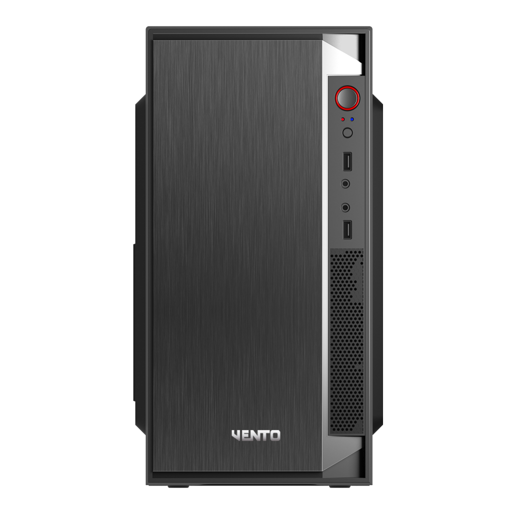 VENTO VS119S, 350W, Siyah, Micro ATX, Tower, Kurumsal, KASA - Vento - görsel 2