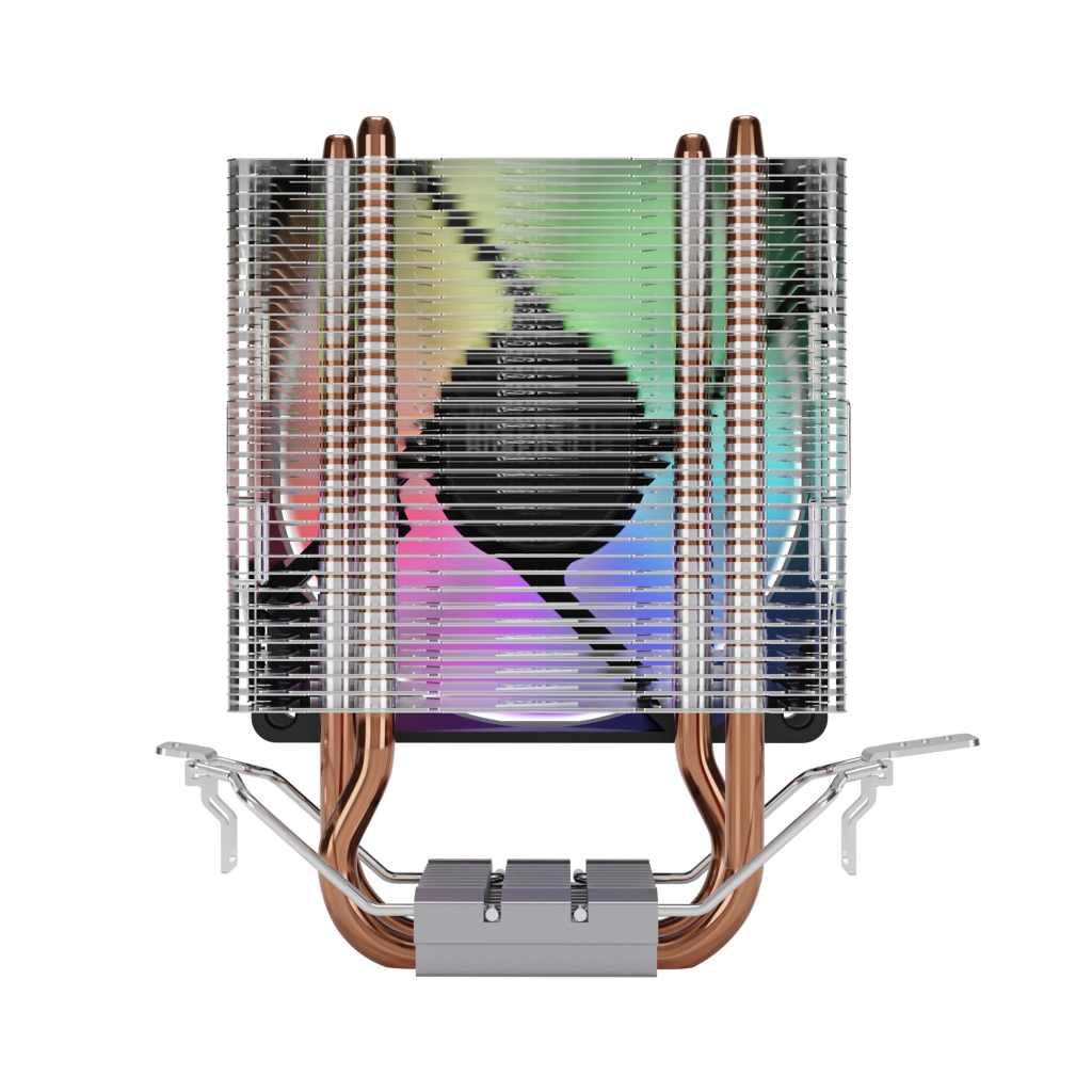 GAMDIAS BOREAS E1-210 Lite, 92mm, CPU  Kule Tipi Hava Soğutma, Doğrudan Temas Teknolojisine Sahip 2 adet Gelişmiş Bakır Isı Borusu (AMD AM5 ve INTEL Tüm işlemciler ile uyumlu) - Gamdias - görsel 3