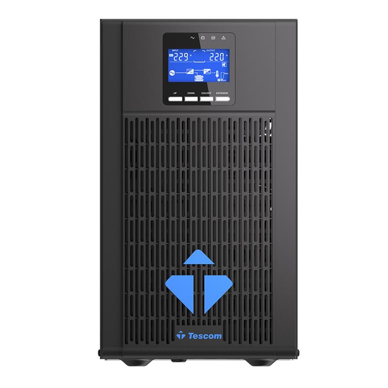 TESCOM NEOLINE 3 KVA (6X7AH) 1/1 ONLINE UPS LCD EKRAN (900093020) - TESCOM - görsel 3
